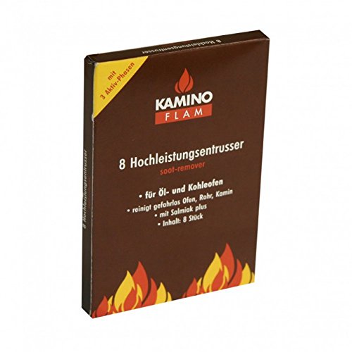 Un paquete de quitahollín de alto rendimiento para chimeneas y estufas
